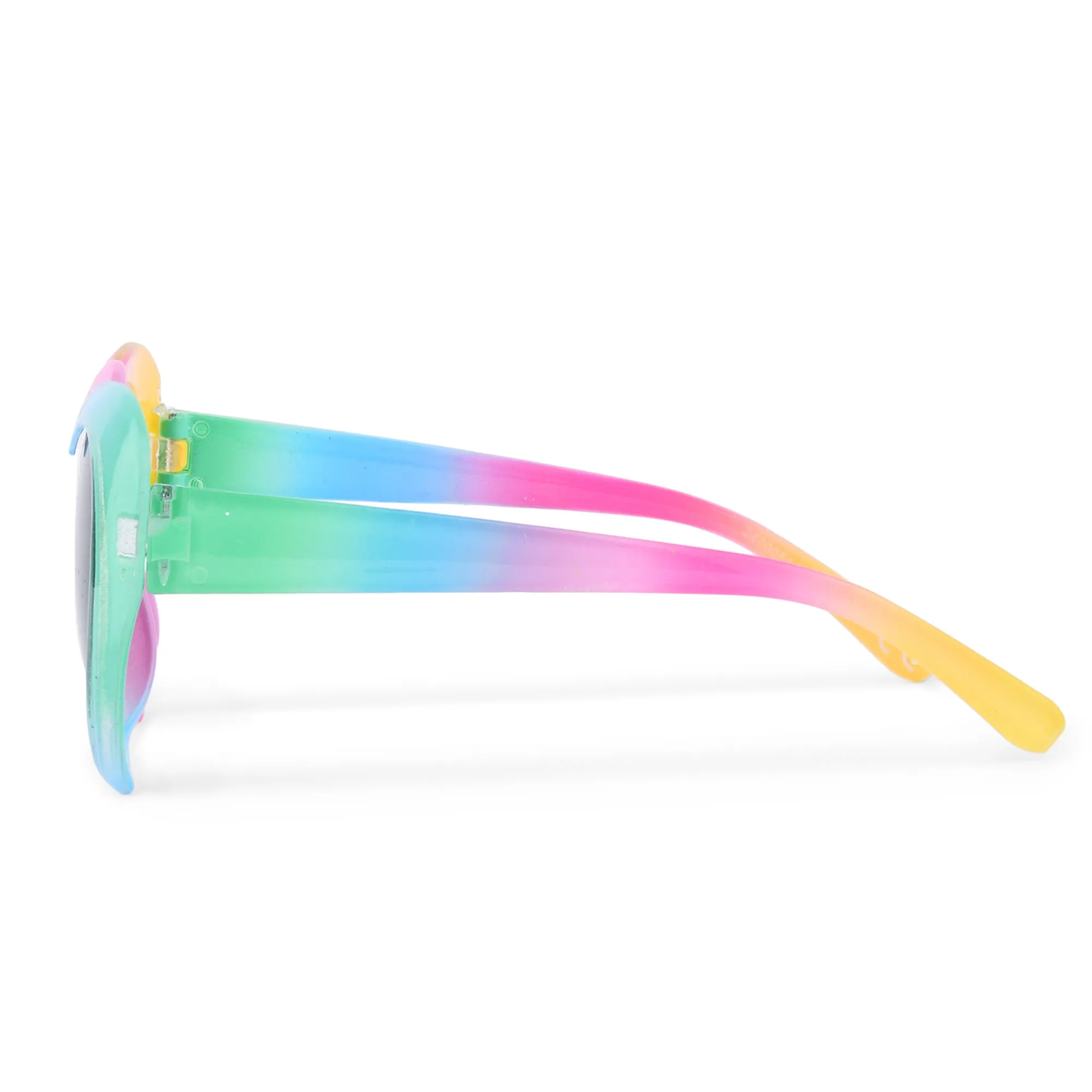 Accessorize London Girl's  Rainbow Heart Sunglasses