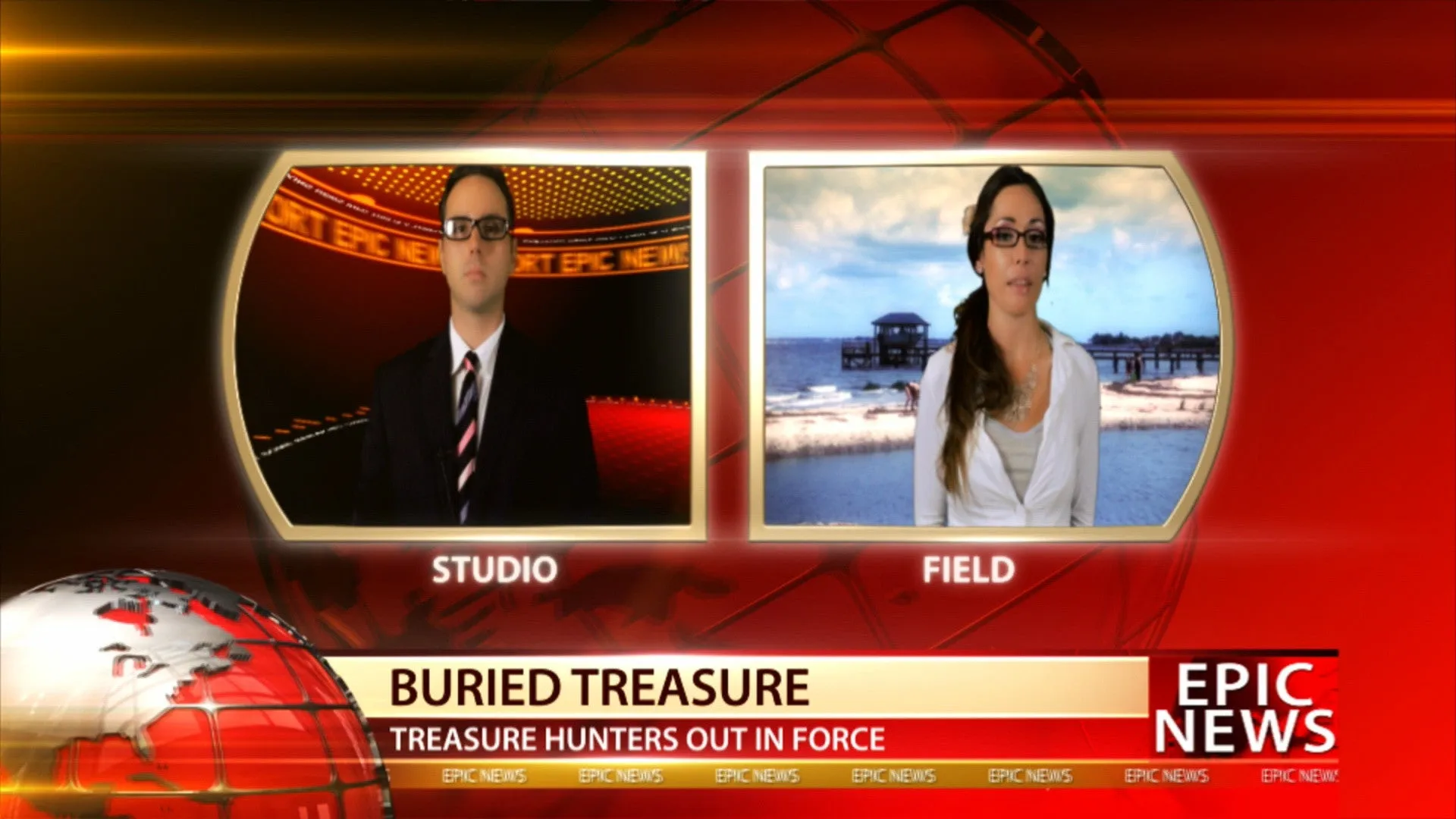BREAKING NEWS - BURIED TREASURE