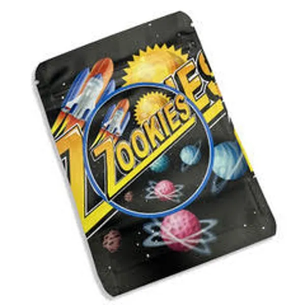 Designed Mylar Bag -Zookies - 9cm x 12.5cm - Pack of 50