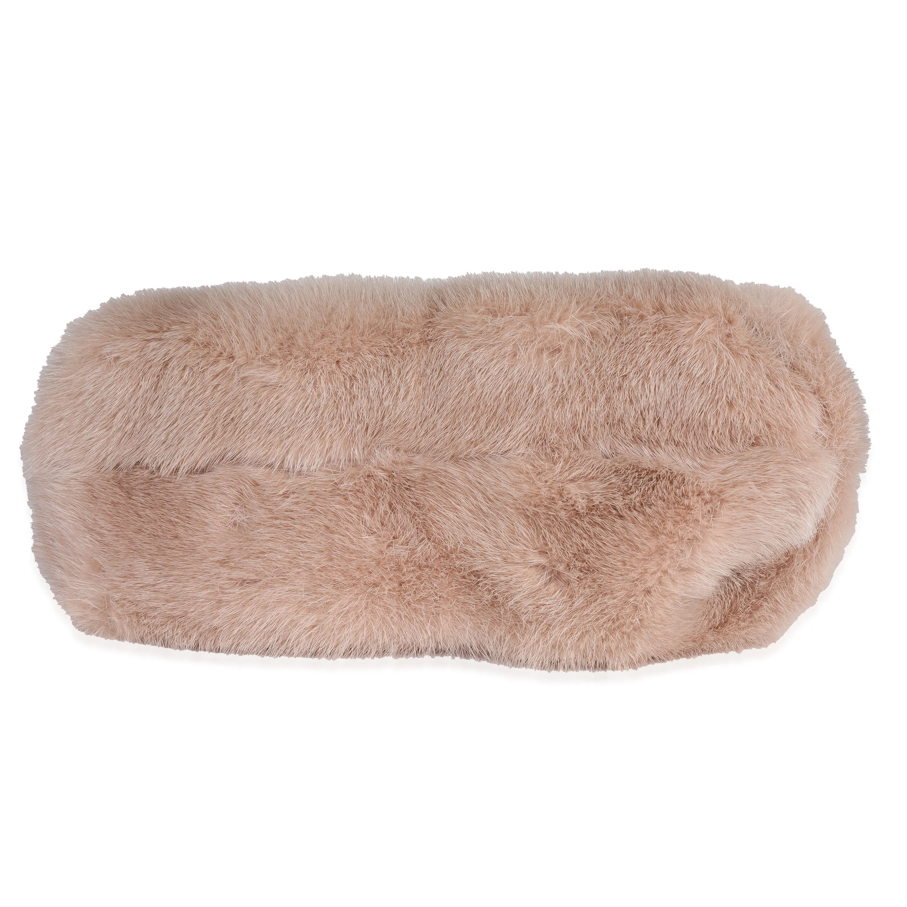 Fendi Blush Mink & Leather Small First Bag