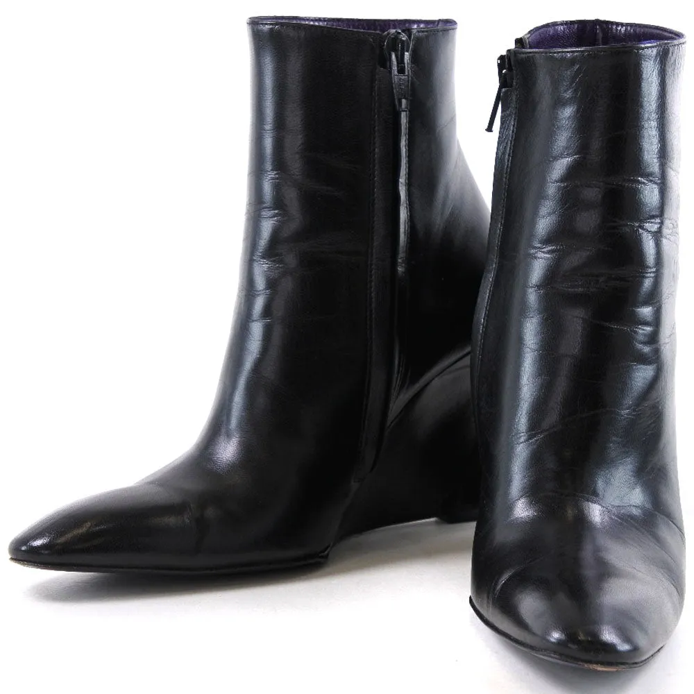 FENDI boots 604910 Calfskin black boots Women 36 Used