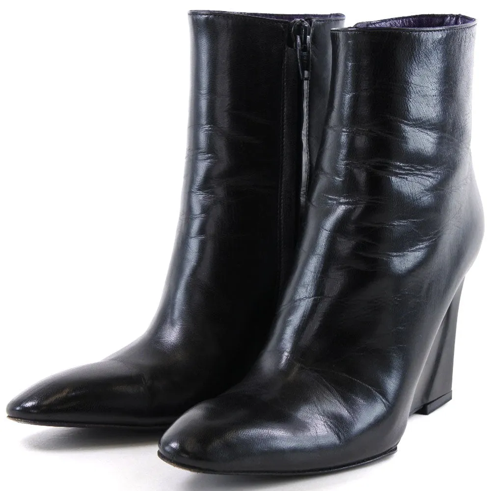 FENDI boots 604910 Calfskin black boots Women 36 Used