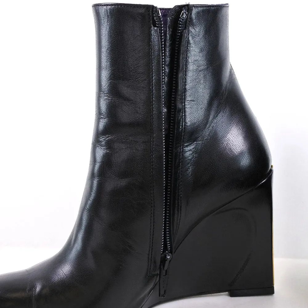 FENDI boots 604910 Calfskin black boots Women 36 Used