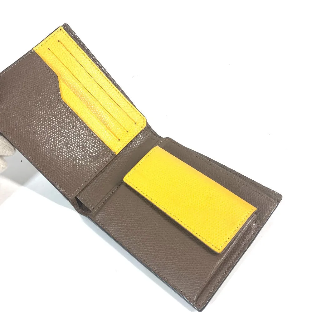 FENDI Folded wallet 7M0339 PVC / Leather Brown Zucca logo mens Used
