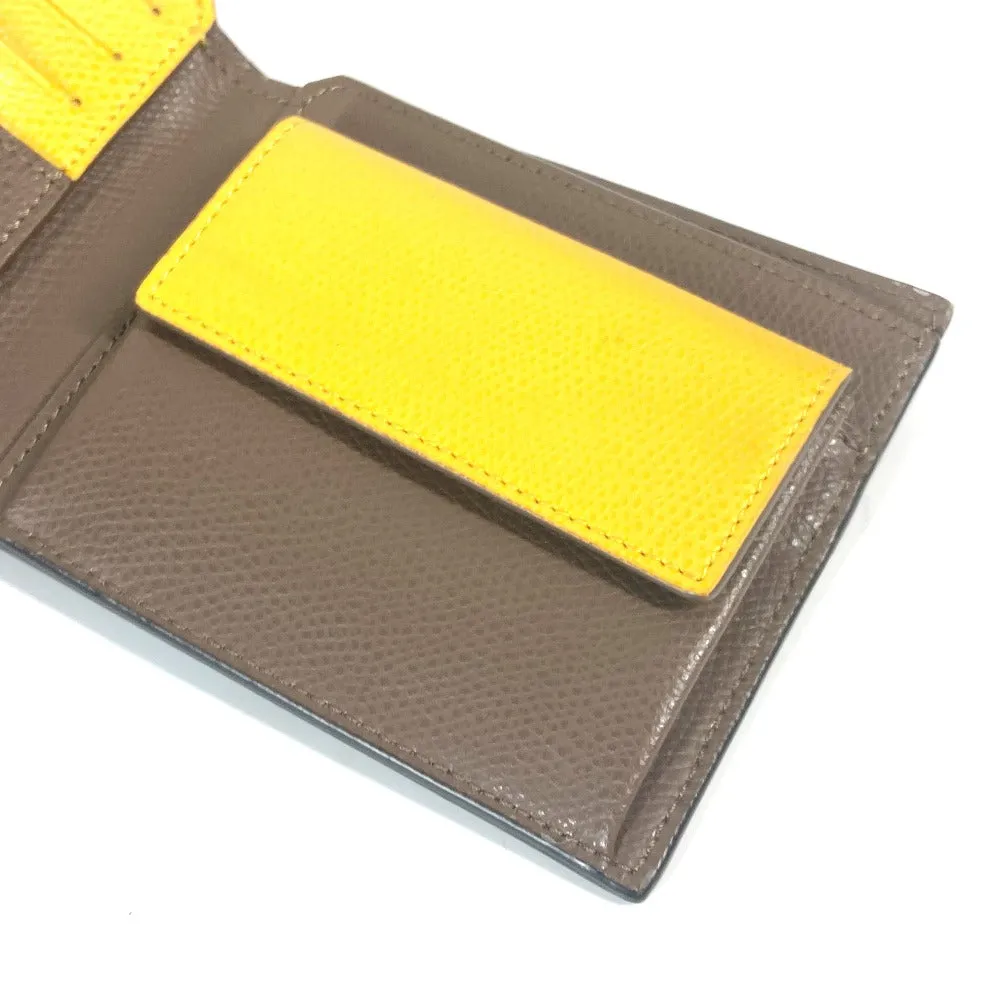 FENDI Folded wallet 7M0339 PVC / Leather Brown Zucca logo mens Used