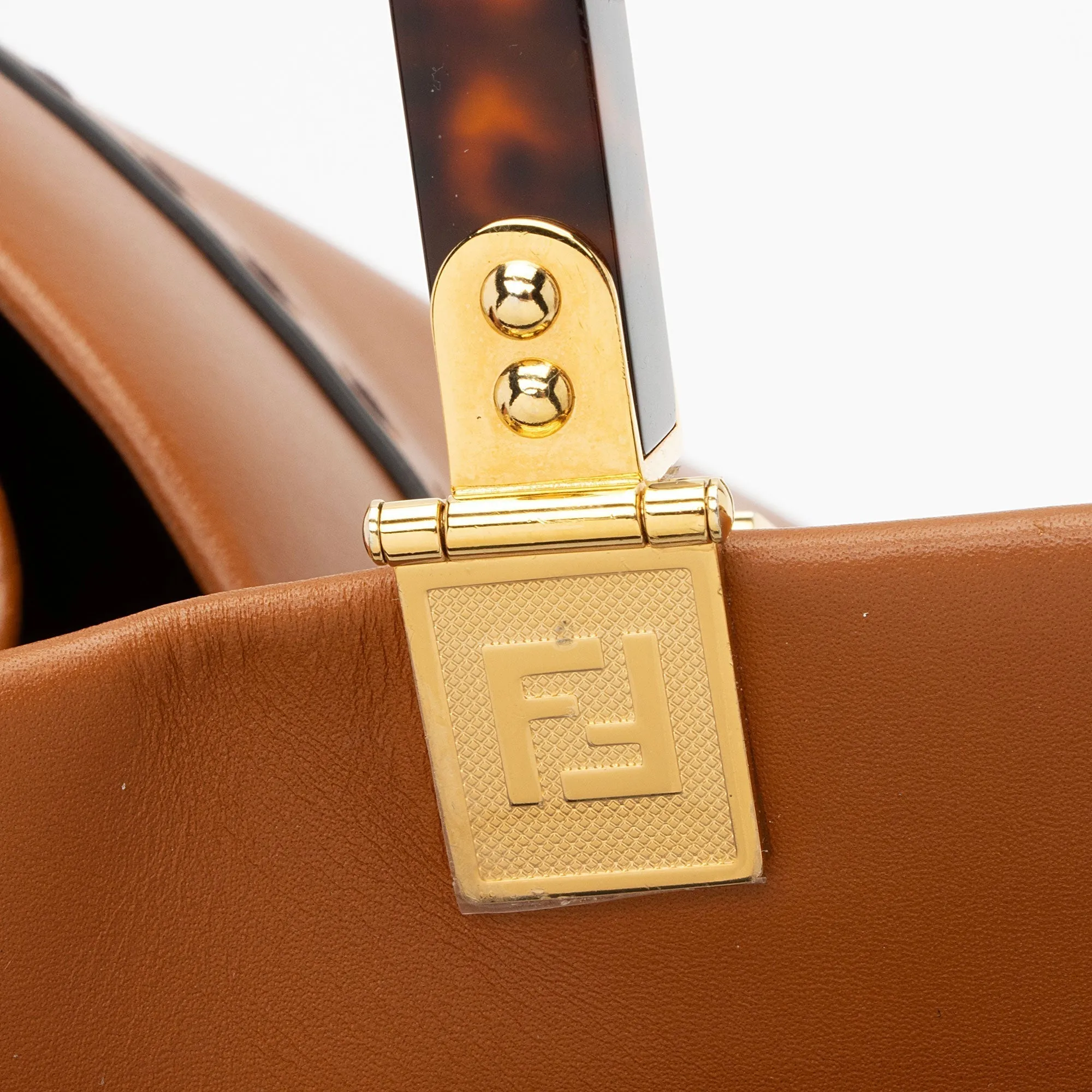 Fendi Leather Sunshine Large Shopper Tote (SHF-H9Z314)