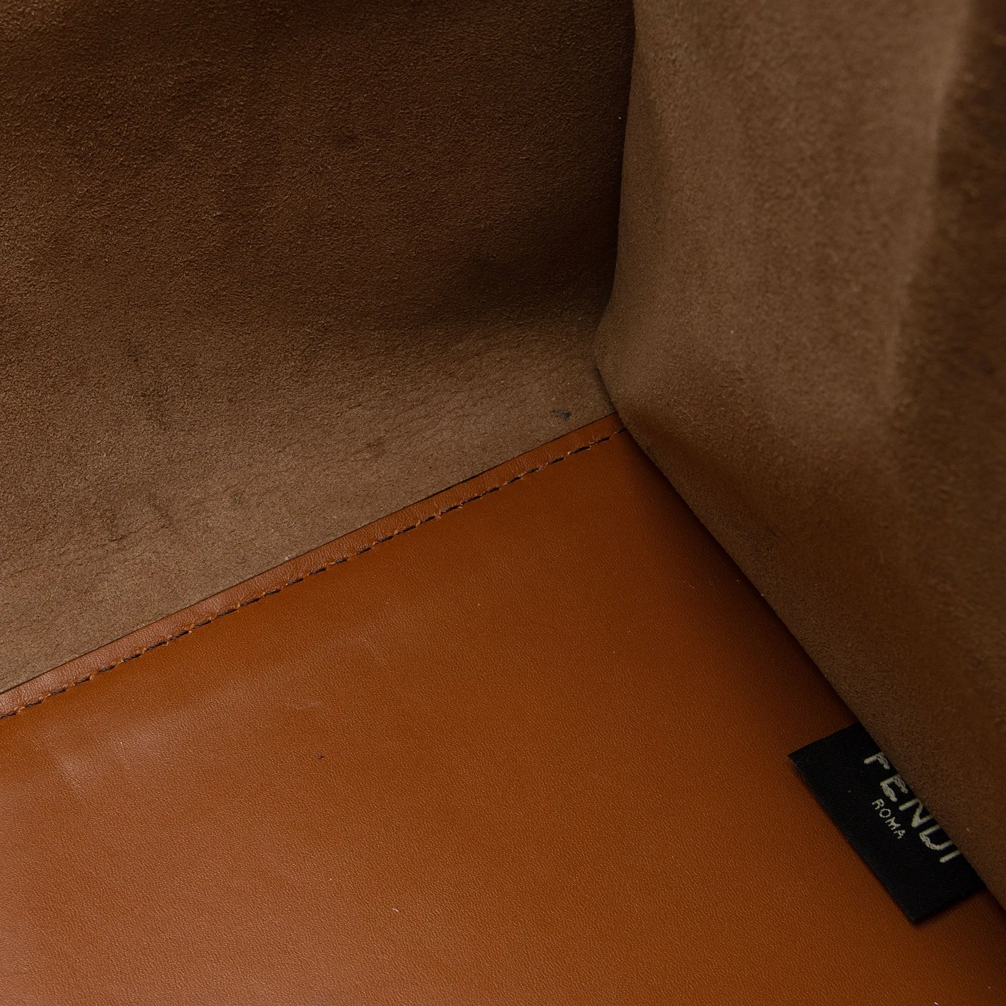 Fendi Leather Sunshine Large Shopper Tote (SHF-H9Z314)