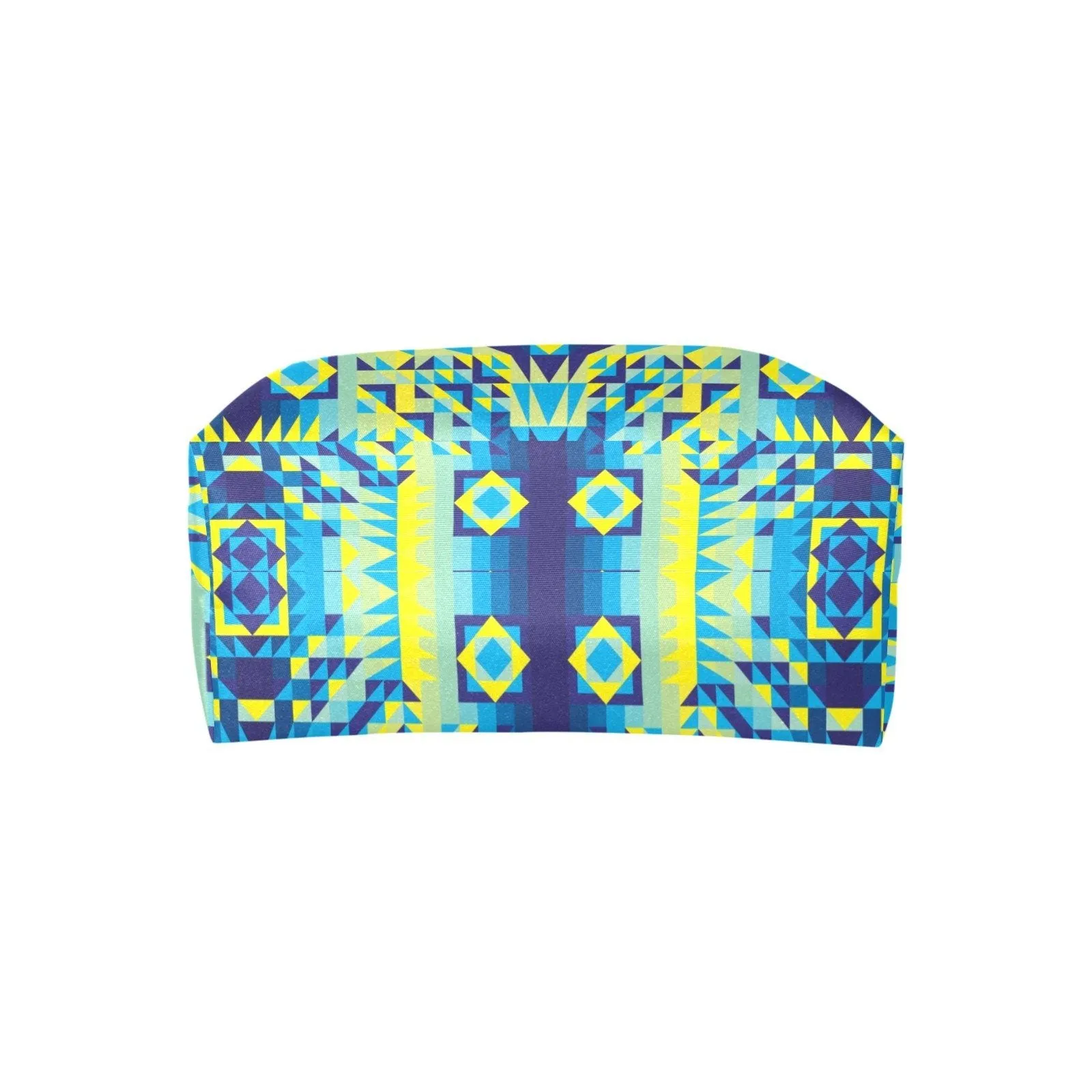 Kaleidoscope Jaune Bleu Single-Shoulder Lady Handbag