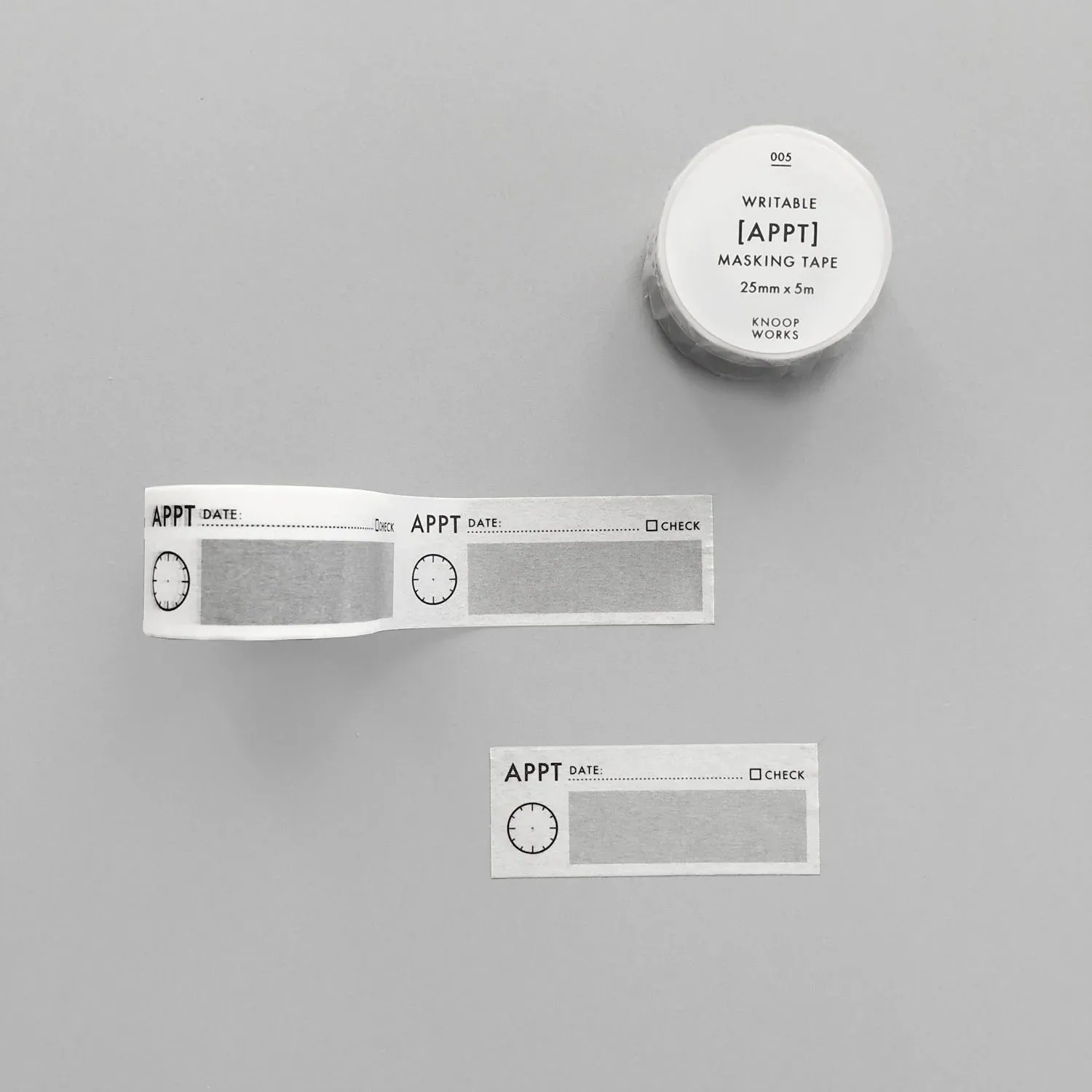 Knoop Works Appointment Washi Tape
