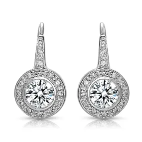 La Scène Round Drop Earrings