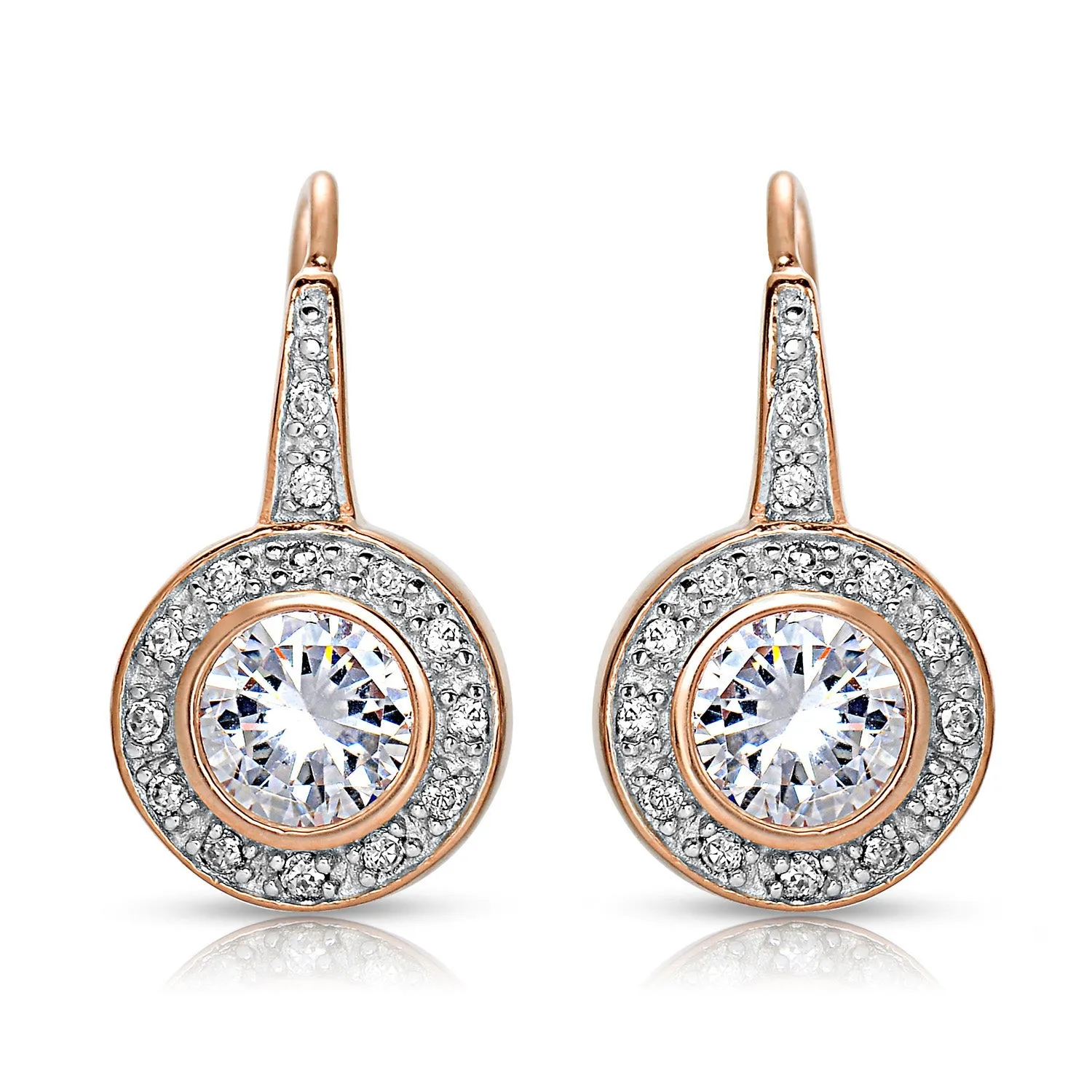 La Scène Round Drop Earrings