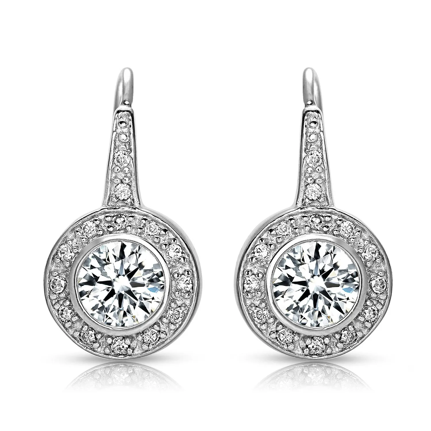 La Scène Round Drop Earrings