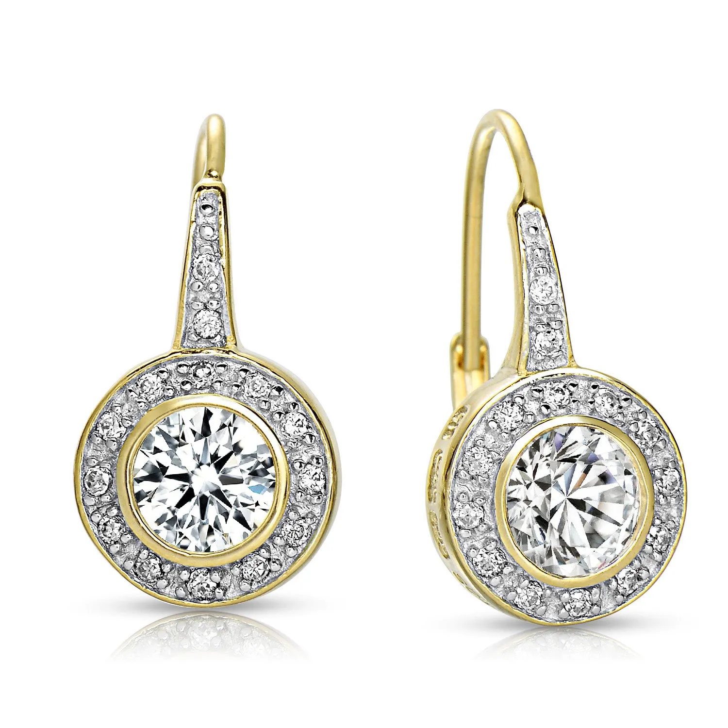 La Scène Round Drop Earrings