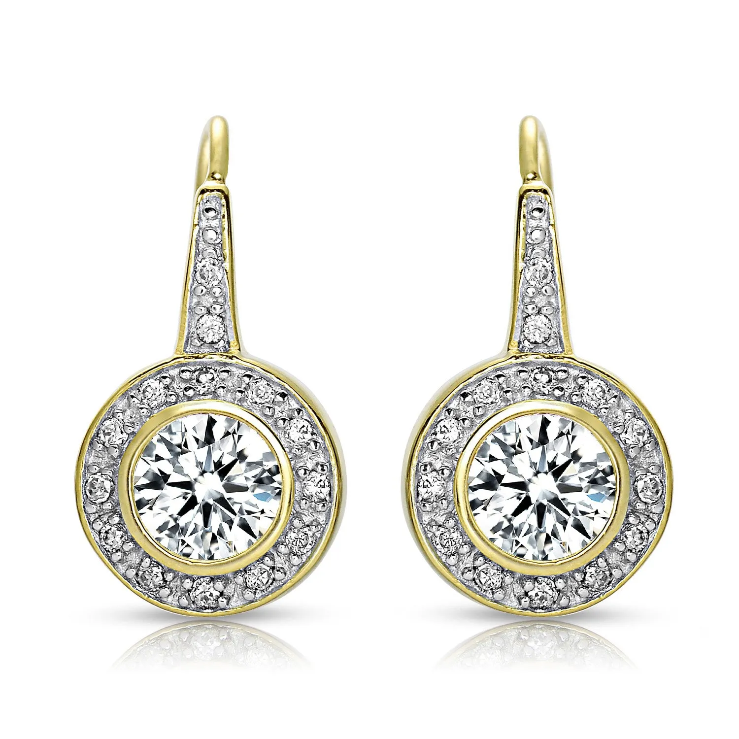 La Scène Round Drop Earrings