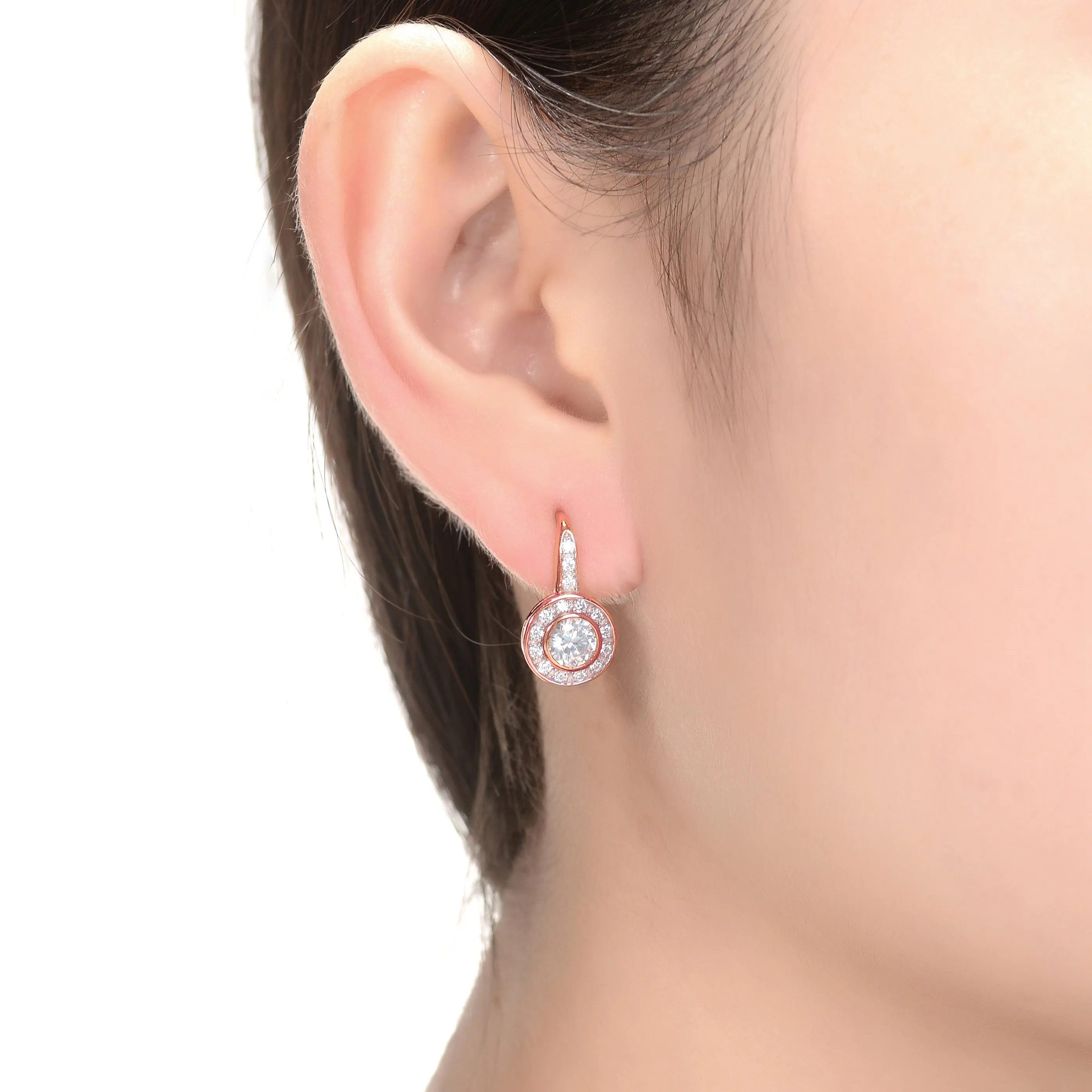 La Scène Round Drop Earrings