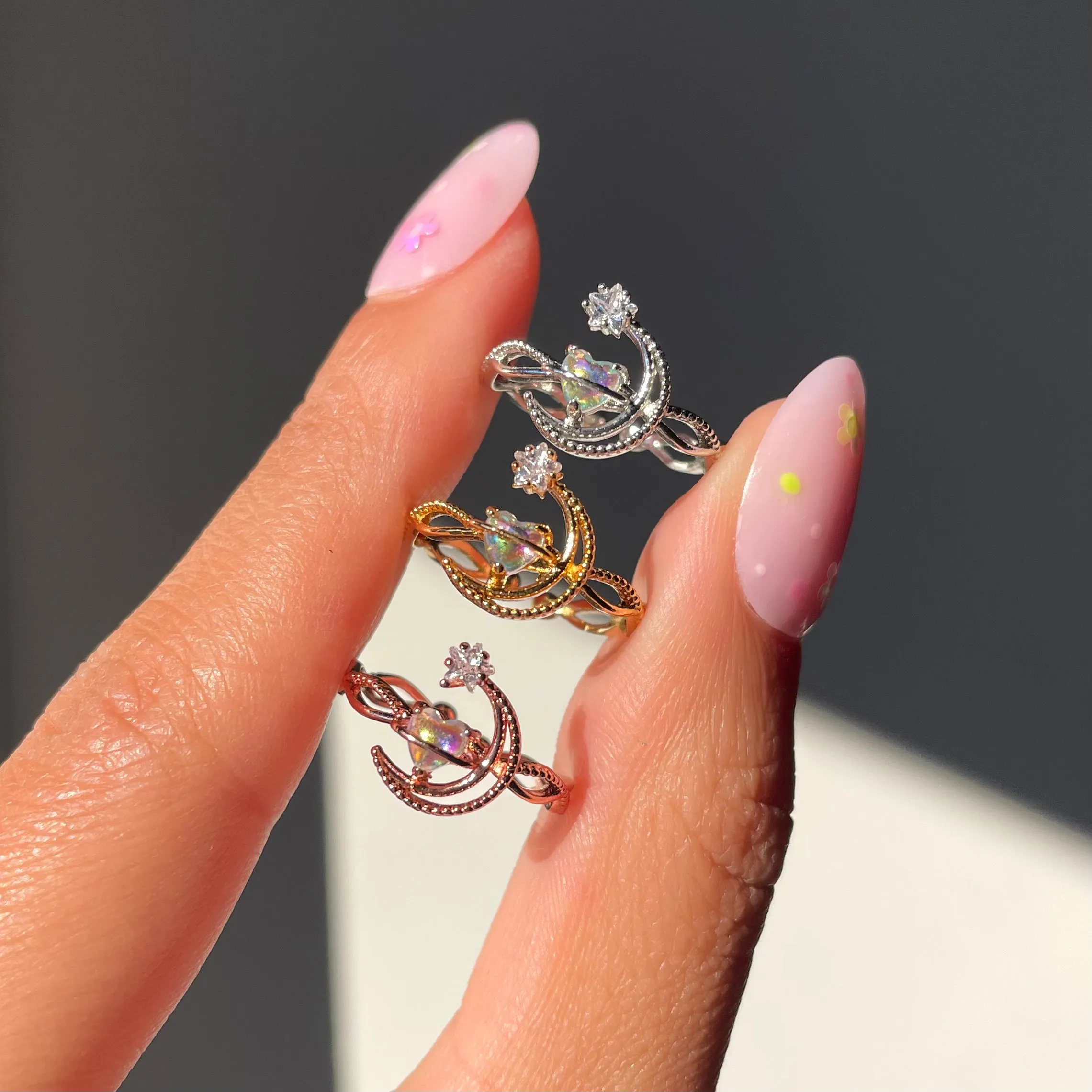 Luna Love Ring