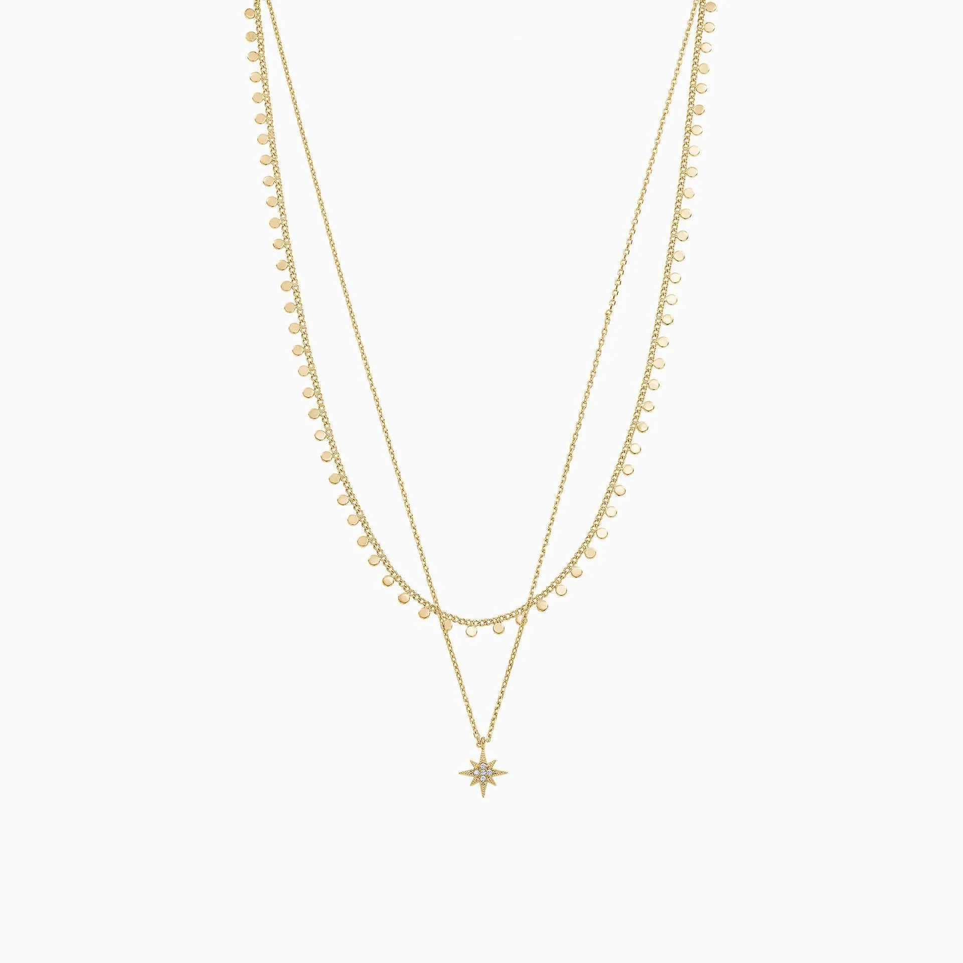 North Star Layered Necklace