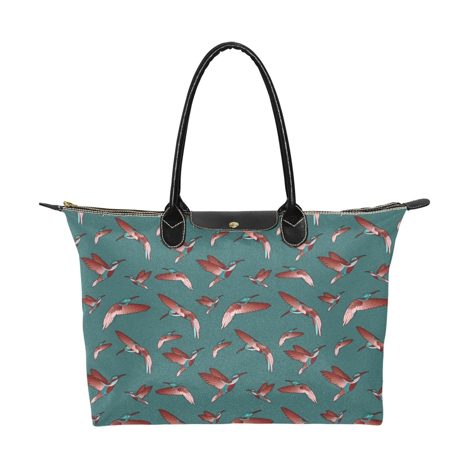 Red Swift Turquoise Single-Shoulder Lady Handbag