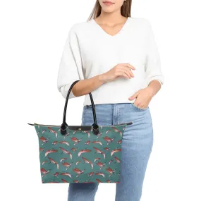 Red Swift Turquoise Single-Shoulder Lady Handbag