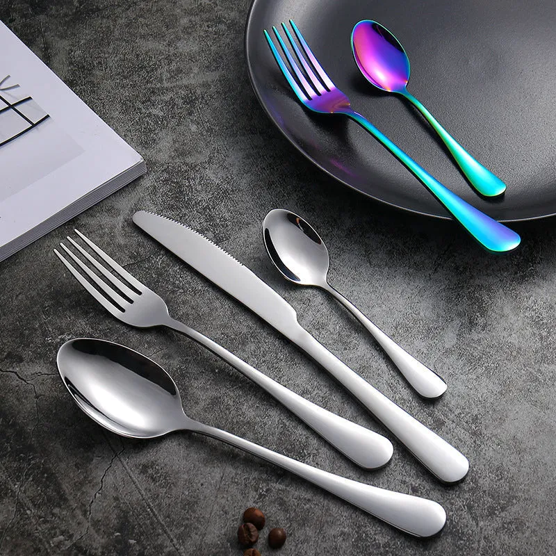 Stainless Steel Flatware Set 24Pcs