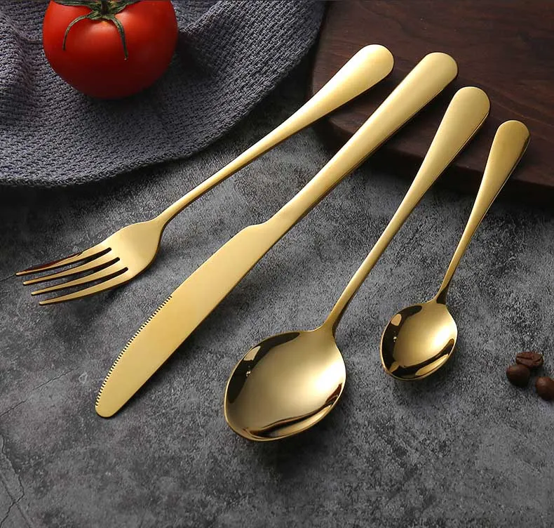 Stainless Steel Flatware Set 24Pcs