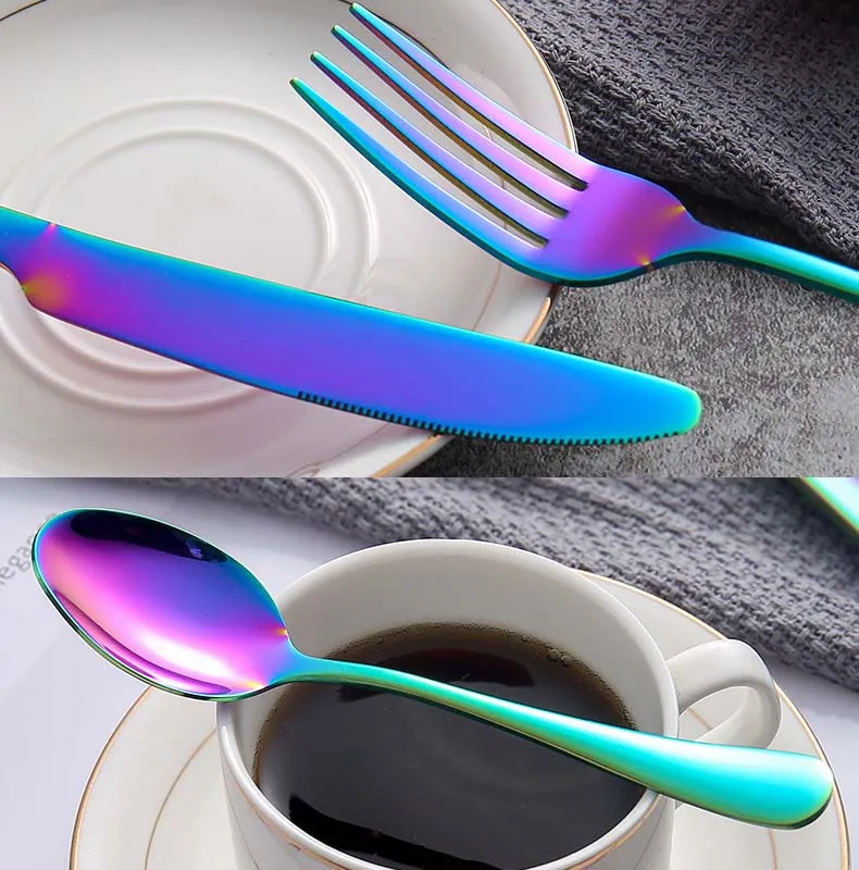 Stainless Steel Flatware Set 24Pcs
