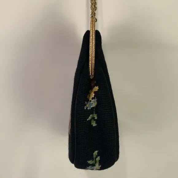 Vintage largehand embroidered bag