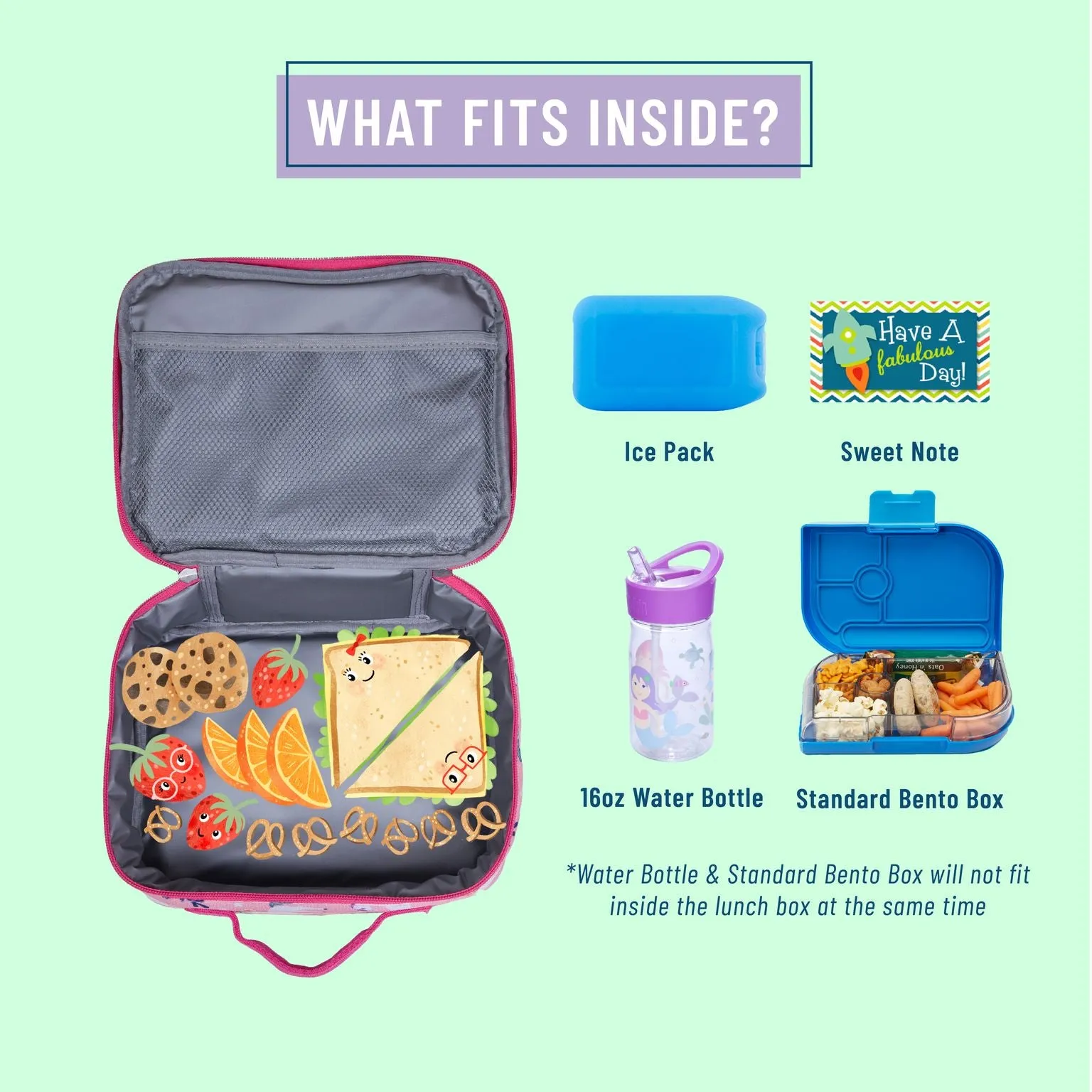 Wildkin Magical Unicorn Lunch Box Bag